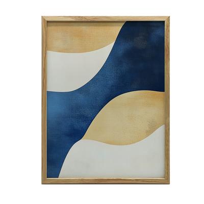 Blue Waves Blue Waves, 70X100 Cm, Frameless, 230 Gsm Matte Paper