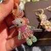 Fashion Design Kitten Earrings Exquisite Personality Cartoon Animal Cat Earrings Girl Pendant Earrings Party Banquet Jewelry