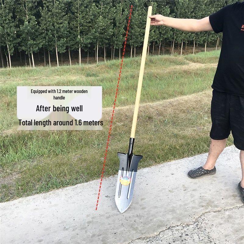 Лопата садовая pointed Lin Pan из расширенной марганцевой стали