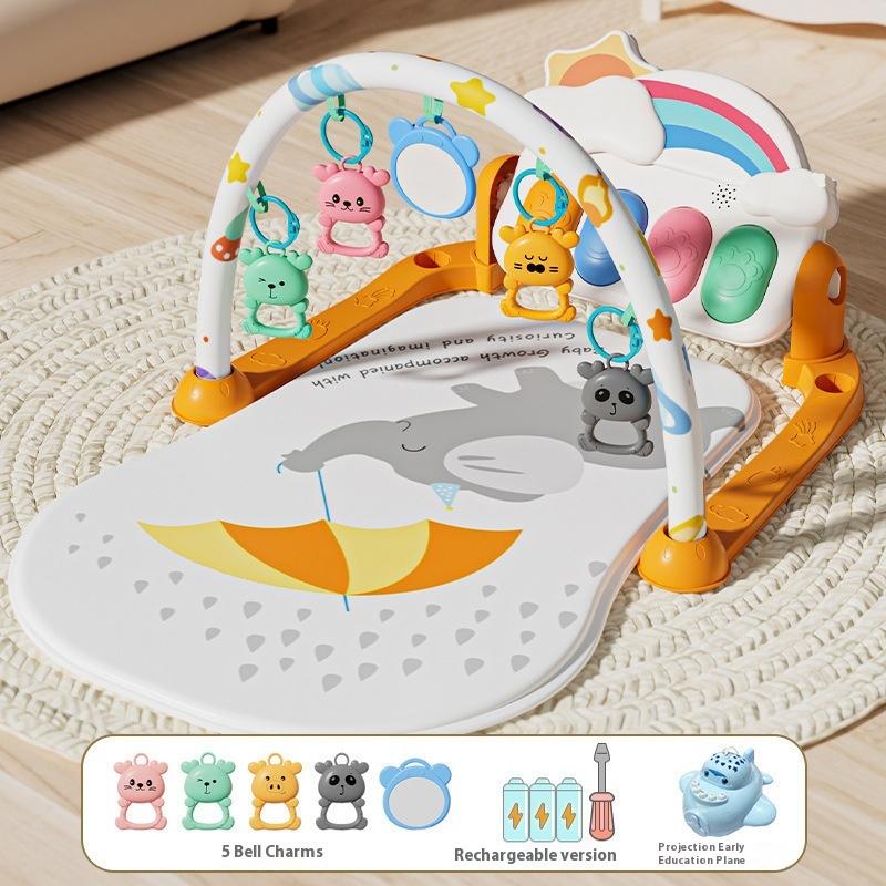 Newborn baby toys 0-1 years old fitness rack early education baby 3-6 months gift mother and baby