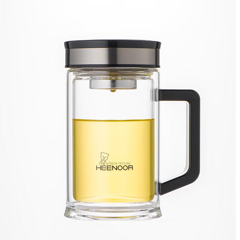 Sino Double-Layer Office Glass Cup