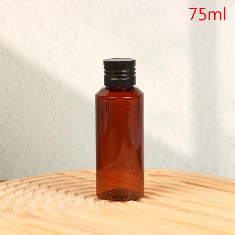 

50/75/100/150/200 мл Пластиковая бутылка с дозатором и крышкой-кнопкой ПЭТ Бутылка для лосьона, шампуня Многоразовая Пустой контейнер для косметических пробников