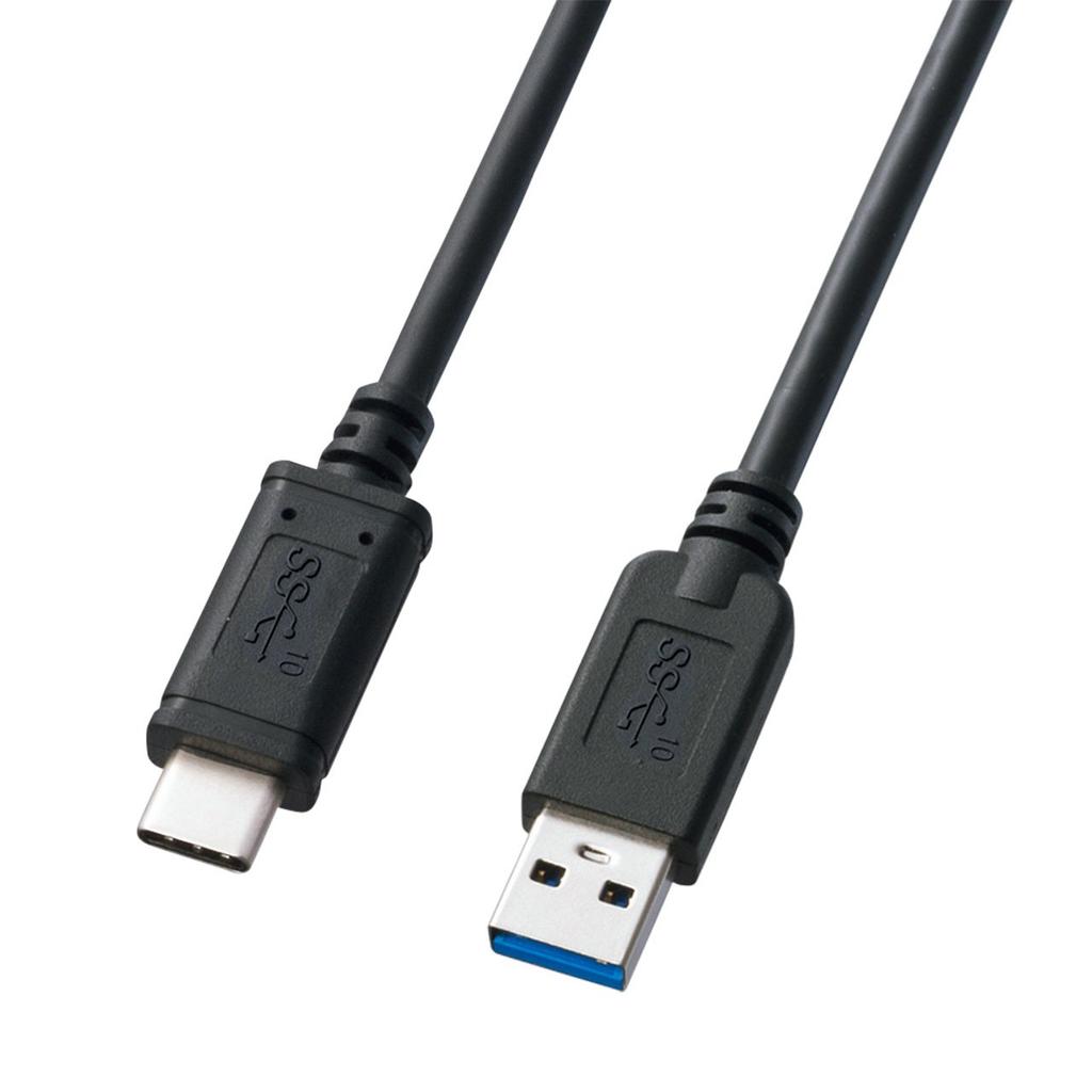 Sanwa Supply USB Gen2 to A Cable 3.1 Type-C (1m) KU31-CA10