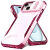 For iPhone 14 Plus/15 Plus Case CamShield TPU+PC Phone Cover Shockproof Dustproof