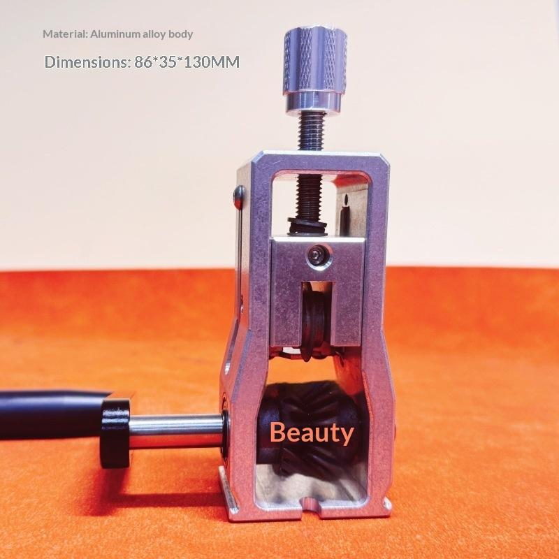 1PCS Silver Metal Manual Stripper Electromechanical Dynamic Stripper Copper Wire Drill Stripping Machine Scrap Wire