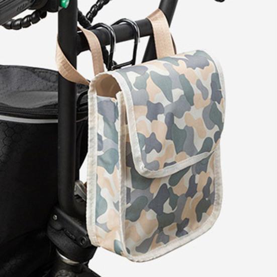 Bicycle Bag Waterproof Large Capacity Push Button Design Double Layer Handlebar Front Tube Cycling Mobile Phone Bag Bike Accessories