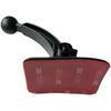 Universal Adhesive Car Phone Holder with Extended Rod and 17mm Ball Head for Curved Surfaces