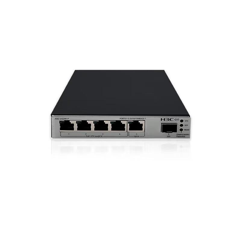 H3C US206-P 6-Port Gigabit Managed POE Switch