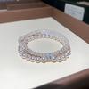 French retro zircon three-layer pearl beaded bracelet light luxury high-end bracelet beautiful design versatile jewelry