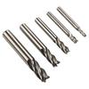 4 Flutes End Mill 5 Pcs/set Carbide Drill High Speed Steel