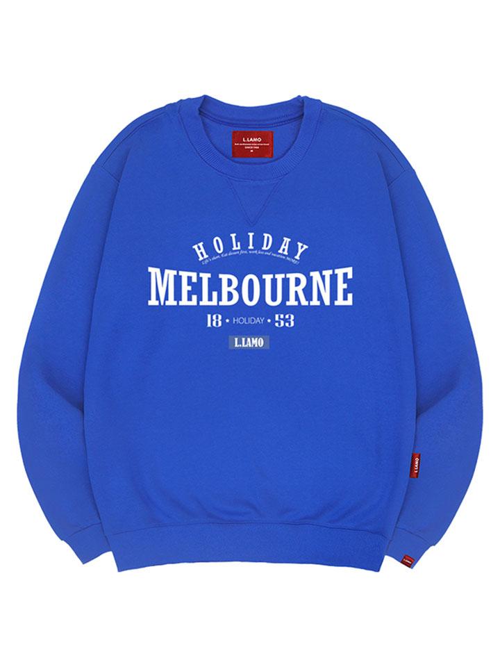 Ellamo Melbourne Sweatshirt Unisex Plus Size S~4Xl (Type A)
