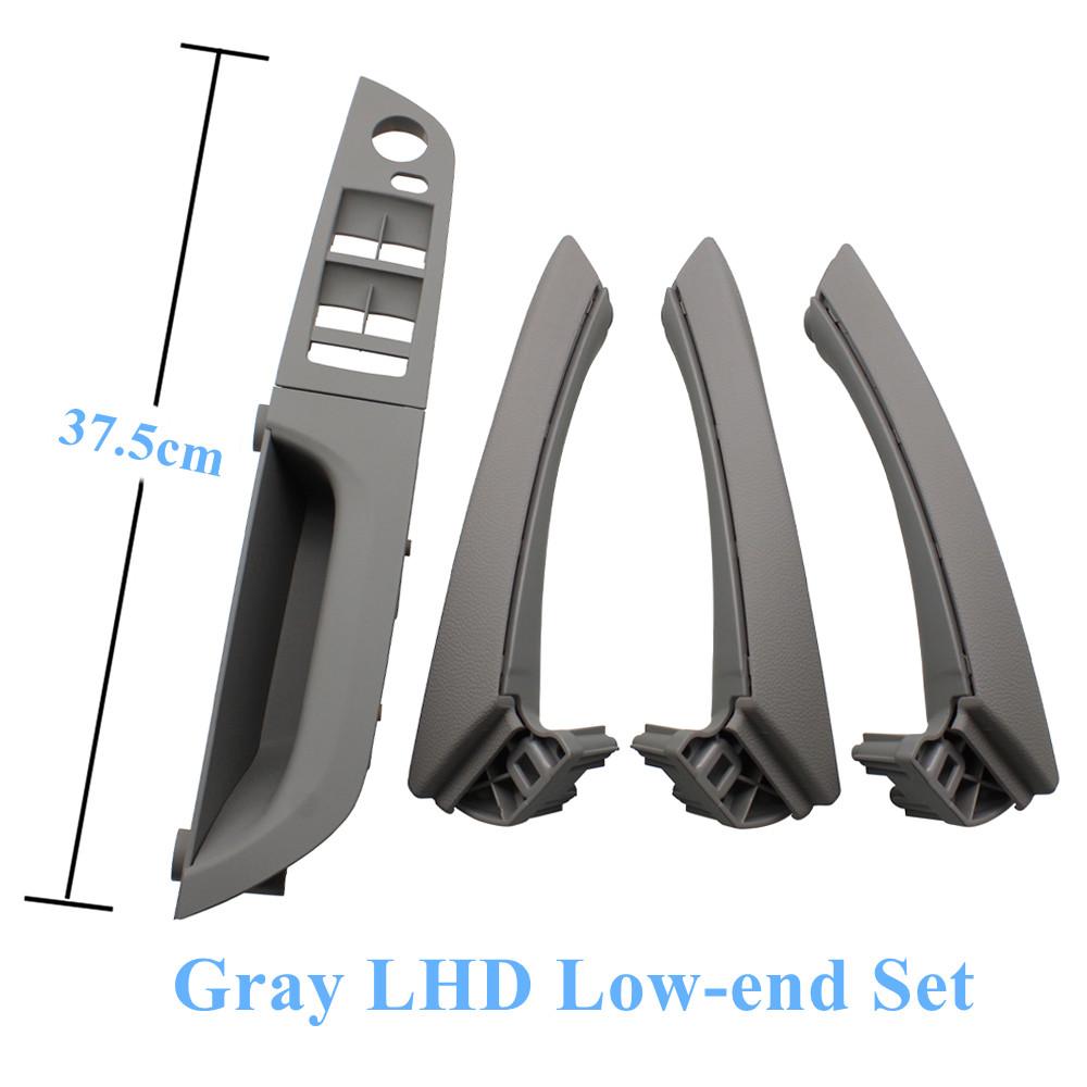 LHD Top Quality Interior Plastic Door Pull Handle with Cover Trim Full Set For BMW 3 Series E90 E91 316 318 320 325 328i