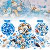 30/60/100g Seashell Ocean-Themed Epoxy Resin Filling Vase Filler Gems Aquarium Decoration