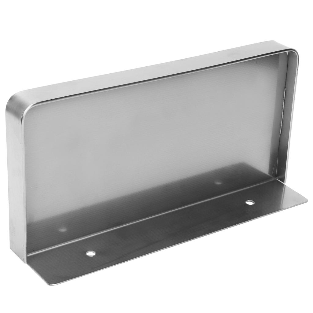 Bathroom Phone Holder Wall Mounted Thick Phone Storage Shelf Toilet Accessory 185x90mmBrushed