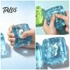 Anxiety Relief Ice Cube Toy Christmas Squeeze Toy, Stress Sensory for Halloween, Soft Clear Pinch