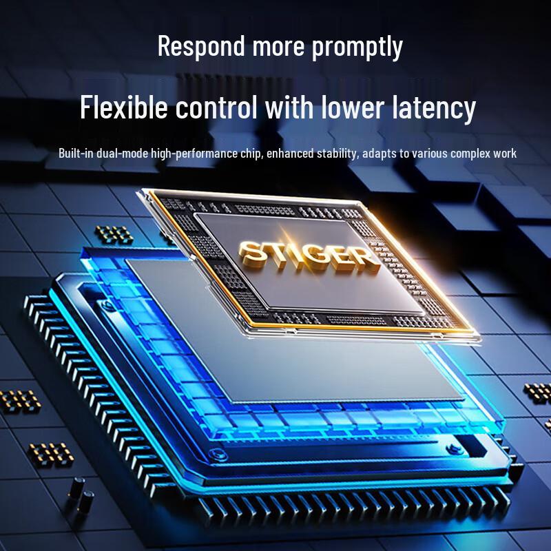 Stiger Multi-Mode Wireless Rechargeable Silent Mouse