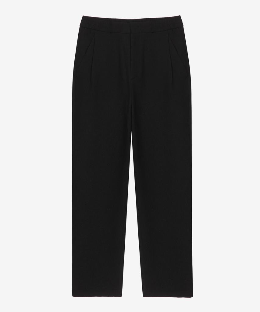 MINDBRIDGE [Couture] Relaxed Fit Textured Full Elastic Waist Pants Mypt3171