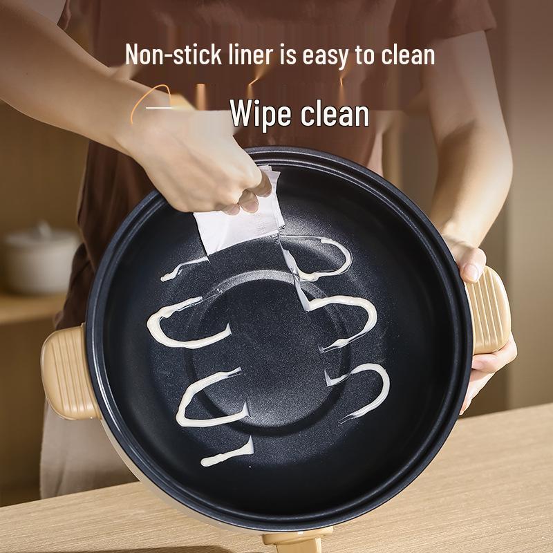 Rongshengda Multifunctional Electric Hot Pot: Steaming & Cooking All-in-One for Household Kitchens