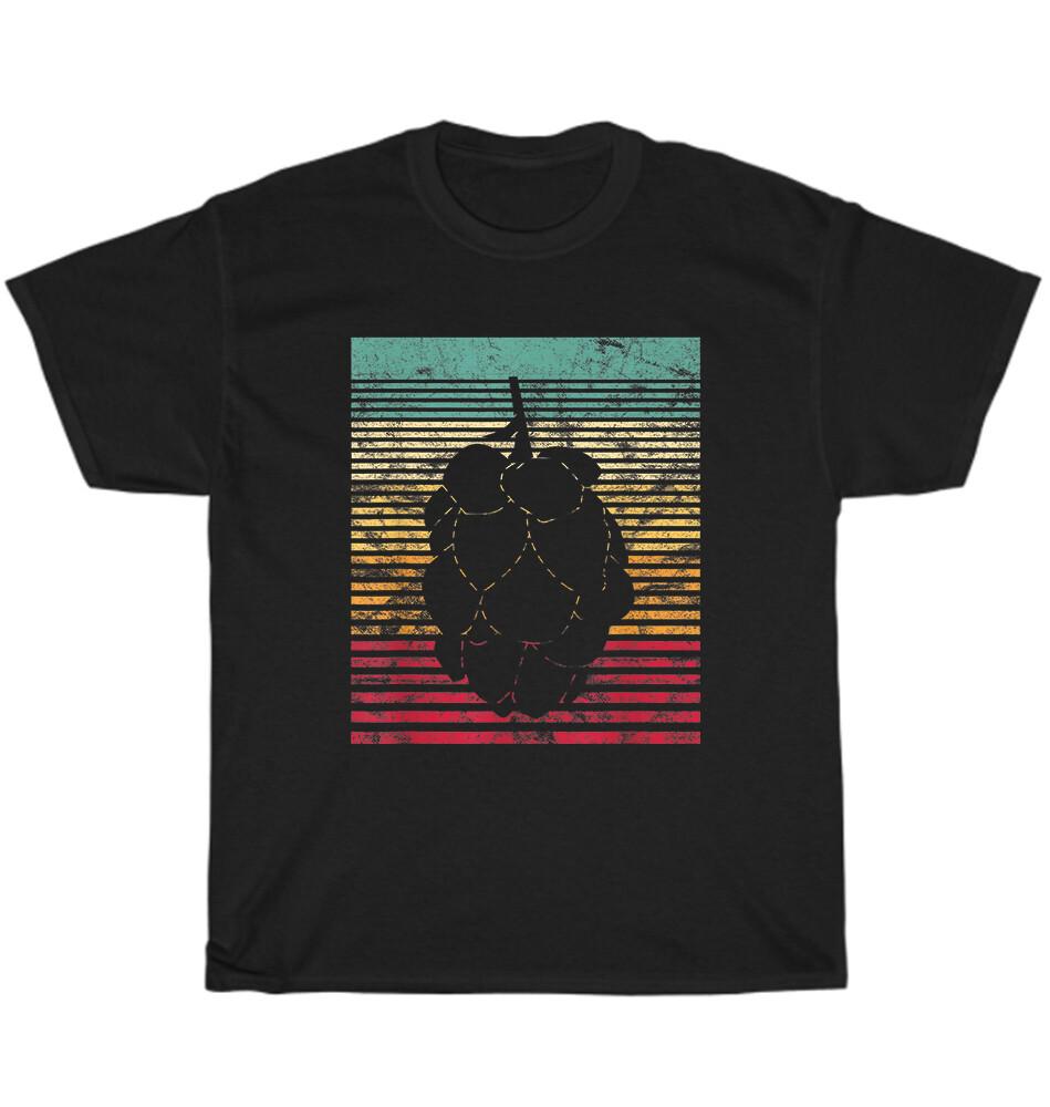 

Vintage Craft Beer Hops Leaf Beer Brewing Drinking Party T-Shirt Unisex Tee Gift M