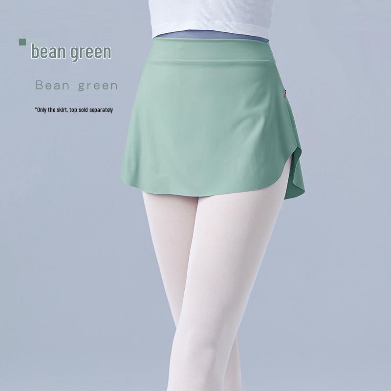 

Adult Ballet Practice Skirt - Elastic Waist Half Skirt for Dance Instructors, Women s Short Dance Skirt. S