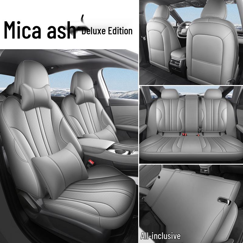 Roewe M7DMH Original Perforerade Läder Bilbarnstolsskydd - Andningsbara & Hälsobevarande