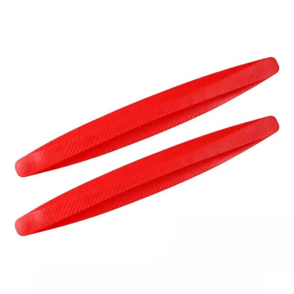 2pcs Car Bumper Protector Strip Guard Corner Protection Strips Scratch Protector Cra