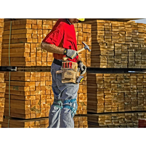 CLC Custom Leather IPK489X Waist Bag, Leather Suede, 3-Pocket Leather, Product Number: V264894