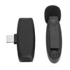 Wireless Lavalier Microphone Noise Cancelling 2.4GHz Omnidirectional Lapel Mic for Video Recording L