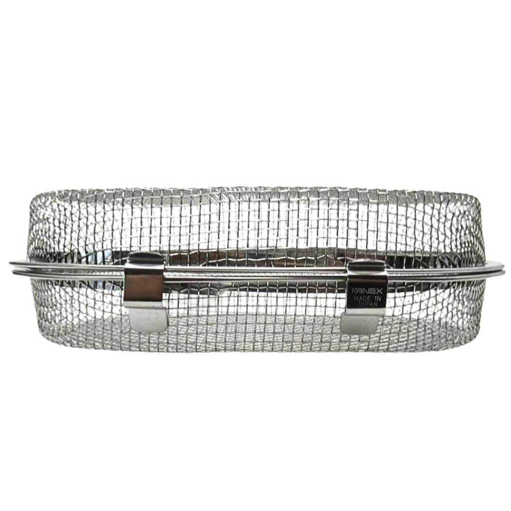 Takagi TAKAGI Stainless Steel Small Item Washing Made In Perfect for Bulk Washing of Small Prevents Silver Dishwasher-Safe Basket, Large, Japan,