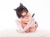 Beautiful Girl Series Bishop's Rondo 16 Ayaka Sauce, Cat Ears, Sitting Position, Pillow, Boxed Figure