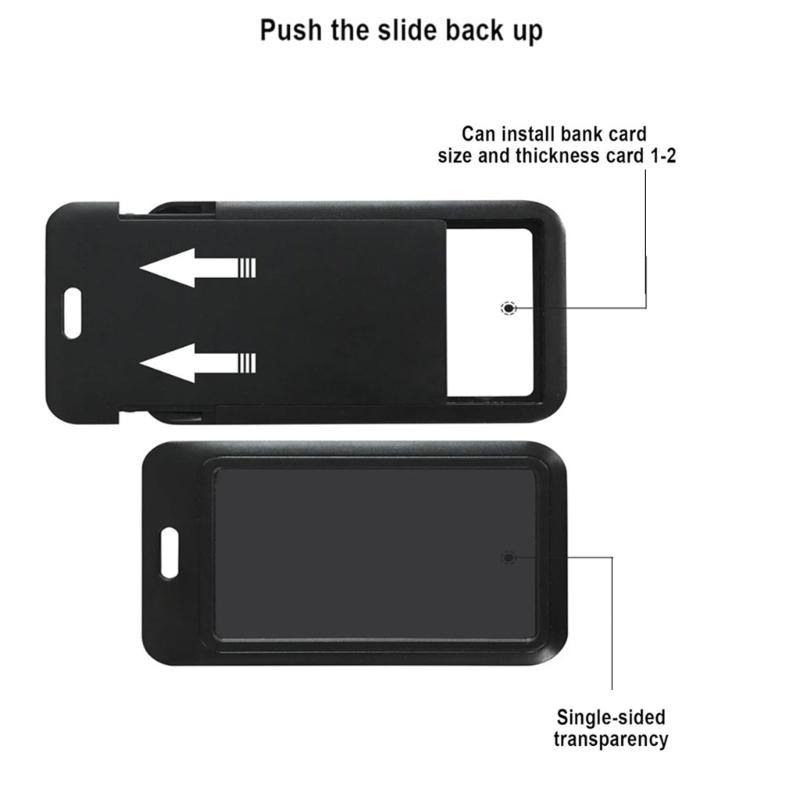 Retractable Lanyard with Card Holder Water Resistant Identity Card Badge Holder with Lanyard Retractable Badge Reel Clip