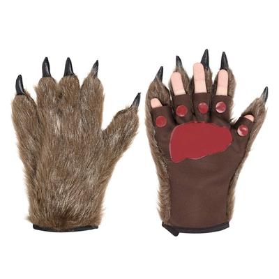 Cosplay Wolf Gorilla Gloves with Beast Werewolf Animal Gloves with Artificial Long Christmas Stage Costume Costume Gift Gloves, Gloves, Claws, Wolf,