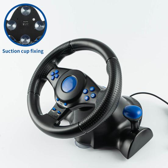 Controller Wheel with And Shift Functions Manual Brake 180 Degree Rotation Fully Compliant