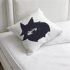 FFundamental Paper Education Square Pillow Case Soft Decorative Throw Pillow Cover for Home Sofa Bed