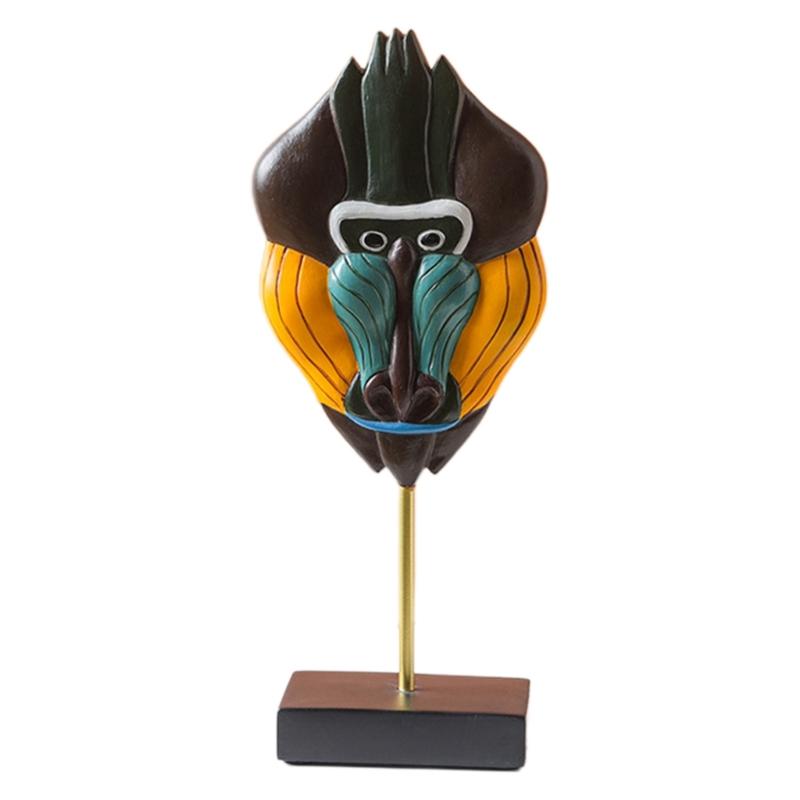 Creative Abstract Face Model Statue Office Desk Art Ornaments Livingrooms Bedroom Dinning Table Centerpieces Decorat