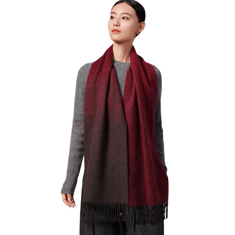 Shanghai Story Gradient 100% Cashmere Scarf