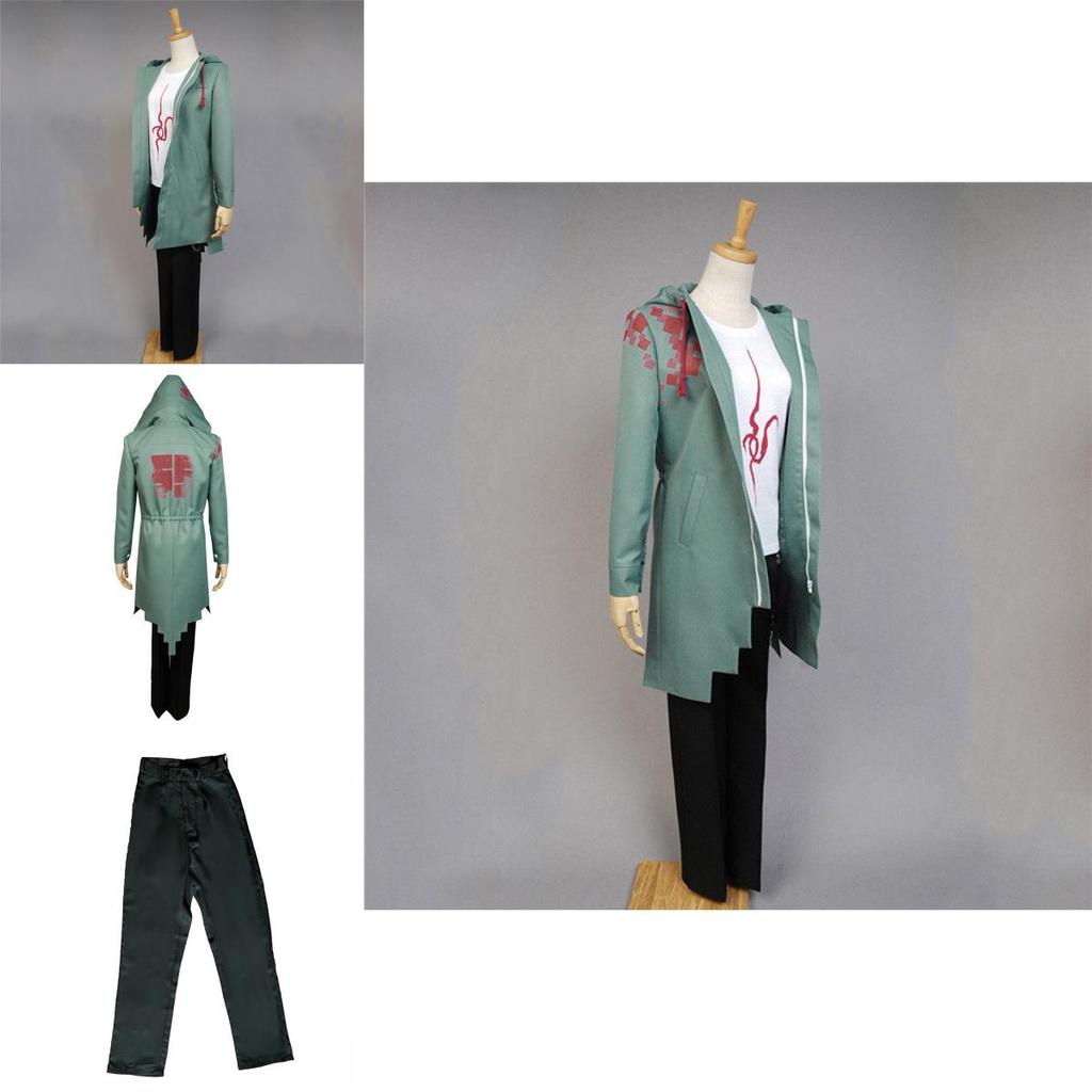 Stylish Danganronpa Komaeda Nagito Anime Costume Uniform Suit With Accessories