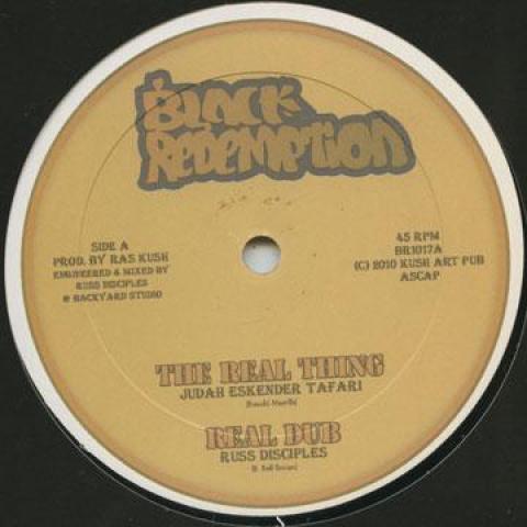 

10inch Record JUDAH ESKENDER TAFARI / RUSS D - The Real Things / Mandinka BR1017 Black Redemptio 2010 US Reggae, Ska & Dub