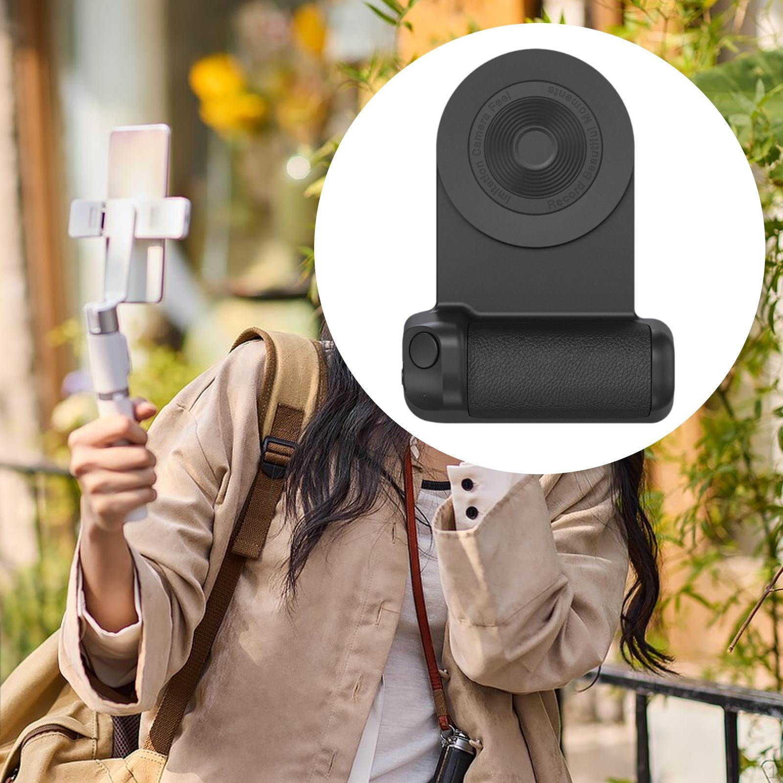 

Рукоятка-держатель для камеры телефона, удобный магнитный кронштейн для видеосъемки, влога