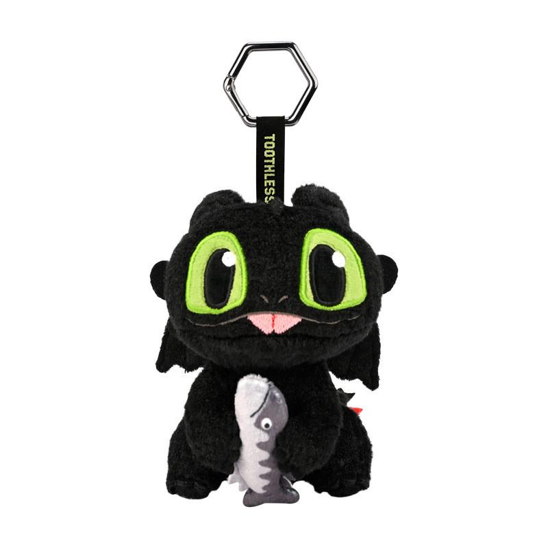 How To Train Your Dragon Nightfury Plush Toy With Embroidery Design For Movie Fans And Casual Accessories