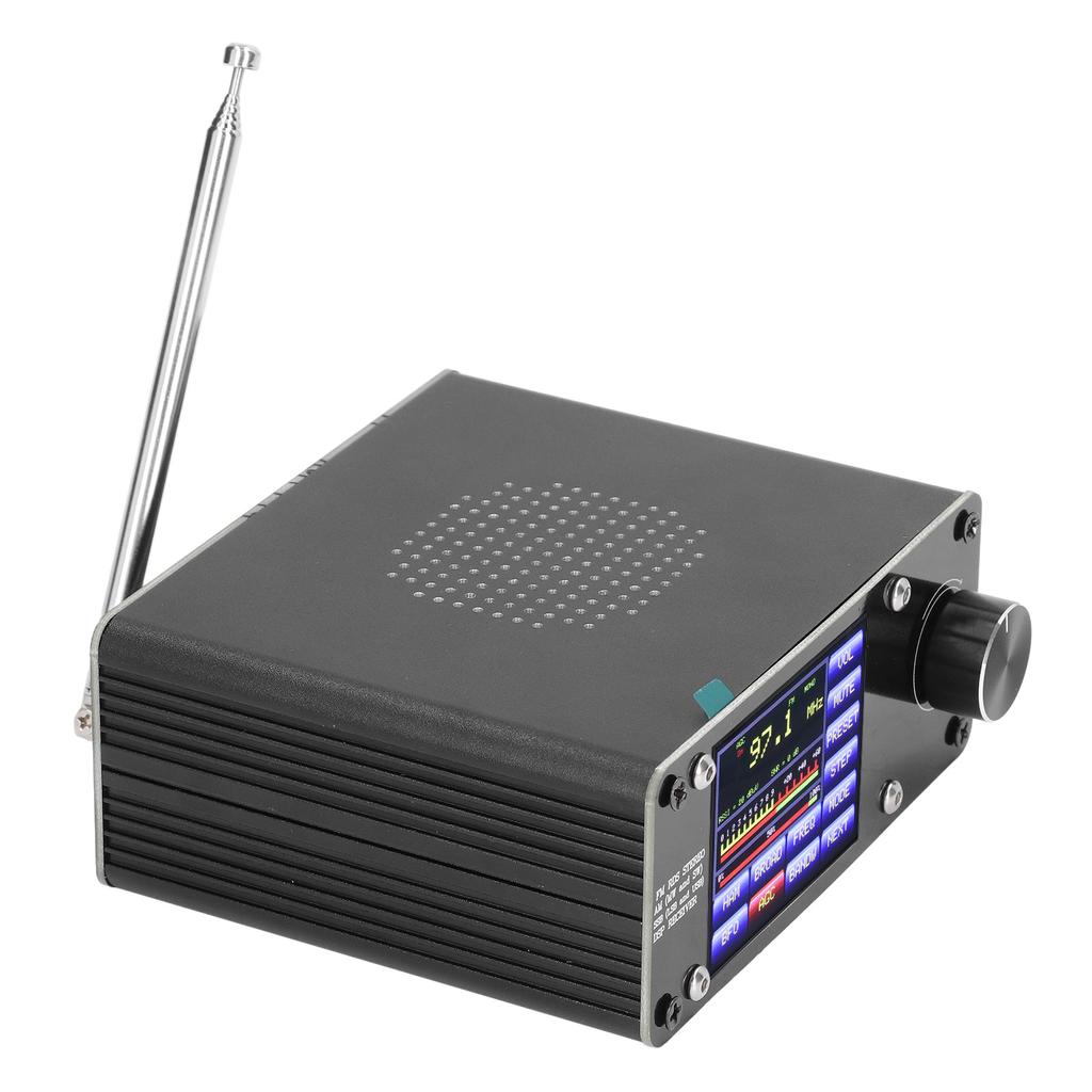 Vollband-Radioempfänger FM LW MW SW SSB Tragbarer Handheld-Recorder Si4732 2,4-Zoll-Touchscreen