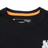 Timberland Logo Plant Print American Vintage Crew Neck Short Sleeve T-Shirt Men T-Shirts Black A62HD-001