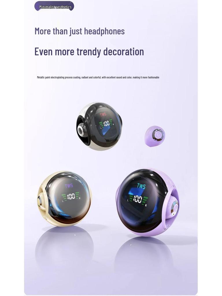 Mini Ultra-Small Noise Cancelling Bluetooth Earphones with Long Battery Life