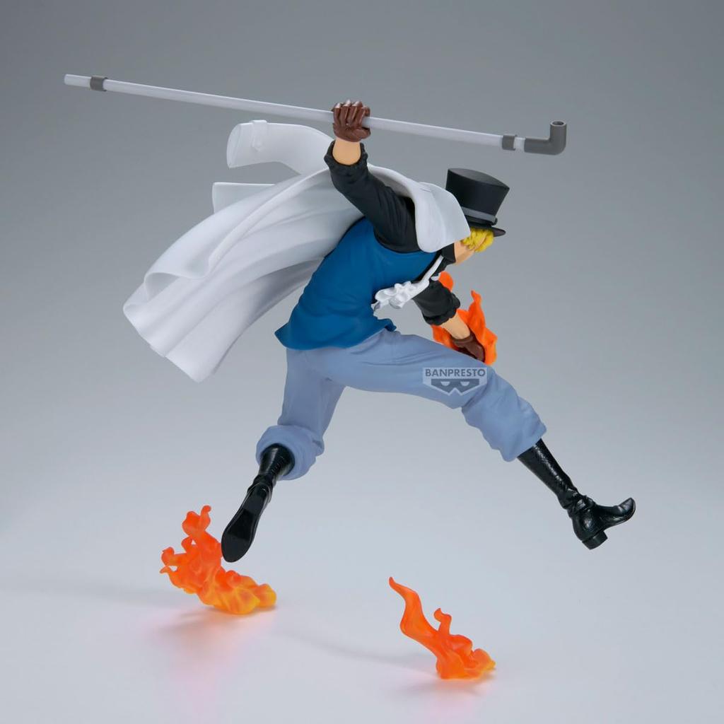 Banpresto Sabo One Piece Action Figure BATTLE RECORD COLLECTION SABO 12cm BP29651P Multicolor Collectible Figure Perfect for Anime Fans