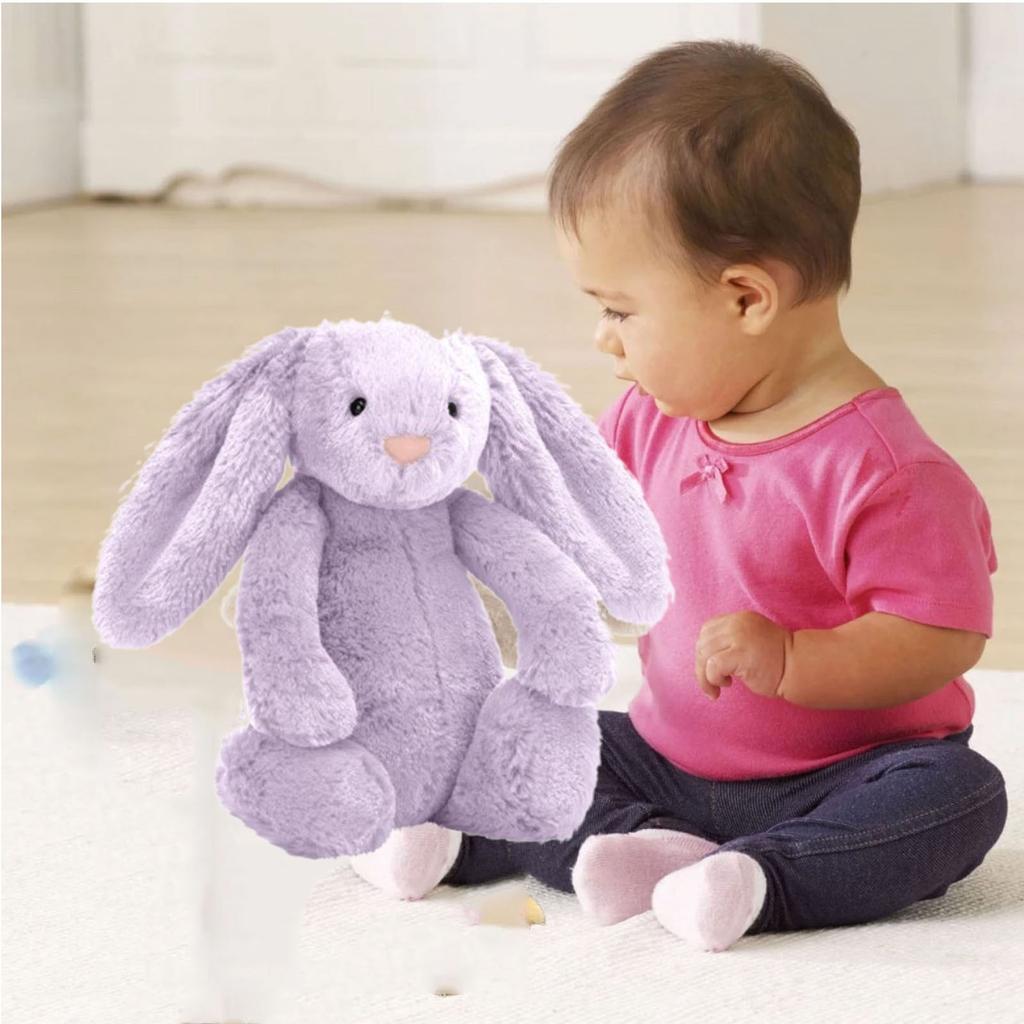 Dlouhé ucho Bunny Cartoon Toy Panenky pro děti Děti dárek k narozeninám