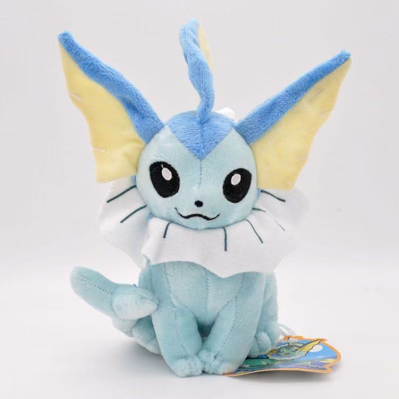 24cm Pokemon Sylveon Eevee Plush Doll Stuffed Toy Kawaii Pink Fairy Elf Maiden Decorations Gift