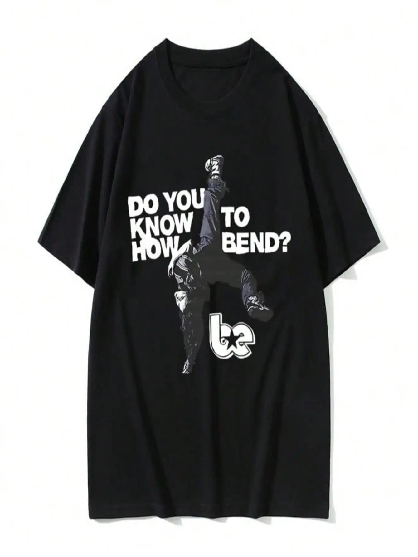 

Fashion-Hit Me Hard And Softs Do You Know to How Bend Same Style Print T-Shirts TEE Men Fashion Pop Music T Shirts Oversized T-Shirt S