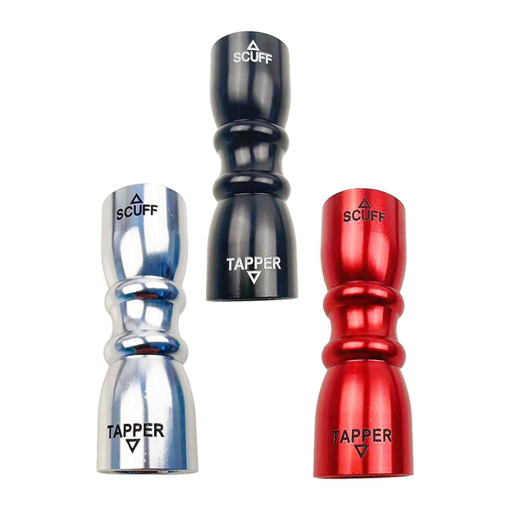 Billiard Pool Cue Tip Tool Billiards Accessory, Shaper Scuffer Aerator Portable Home Practical Metal Cue Stick Polisher