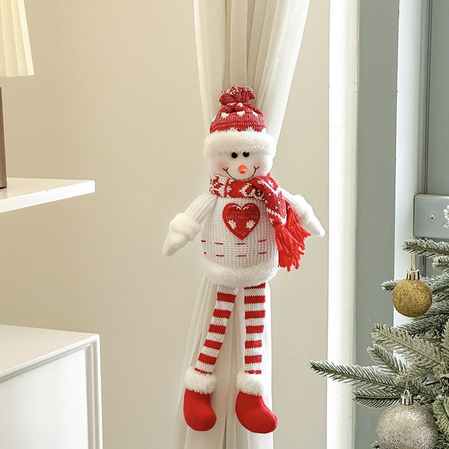 Kreative Weihnachtsmann Vorhangschnalle - Weihnachtsdekoration und Neujahrszimmer-Requisiten