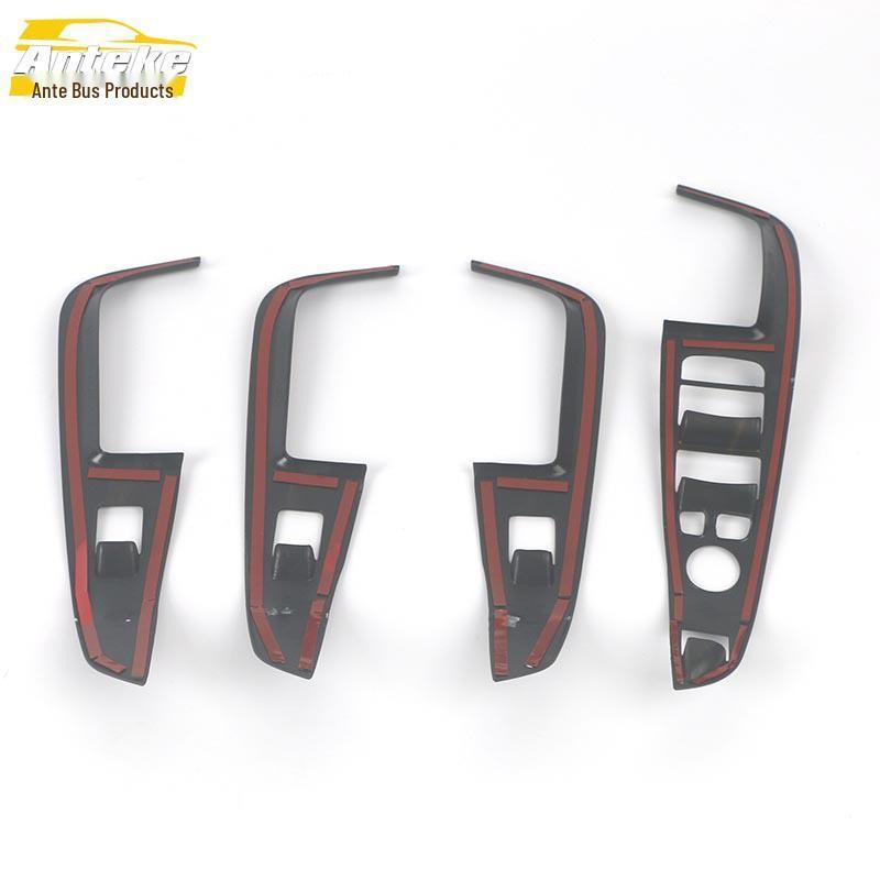 X5L Glass Switch Decorative Frame for Window Armrest Button - Car Accessory